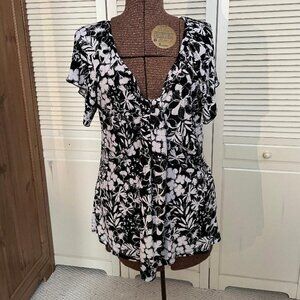 Carole Little Blouse Women's L